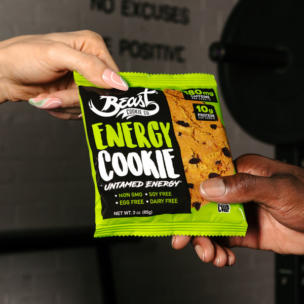 Beast Energy Cookie - Caffeine + Protein in every bite!